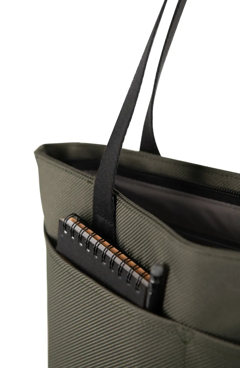 Brompton Borough Tote Bag Small in Olive-3